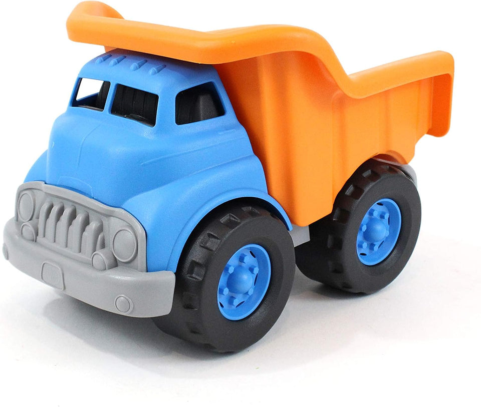 Blue & Orange Dump Truck
