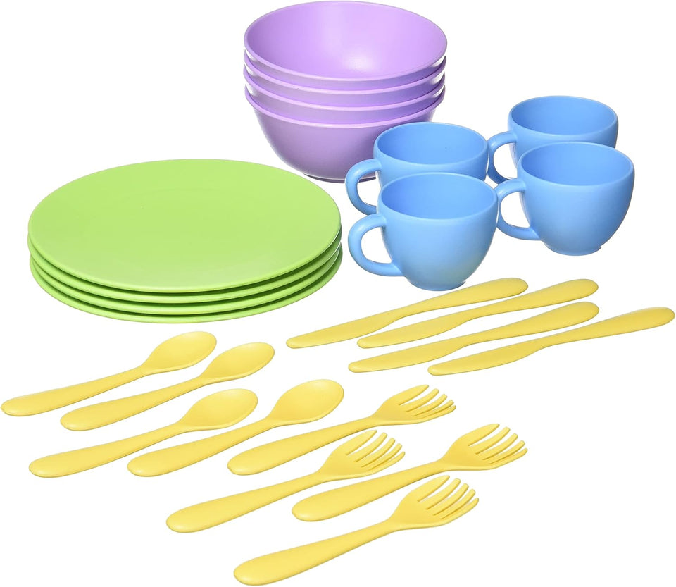 Dish Set Green Toys