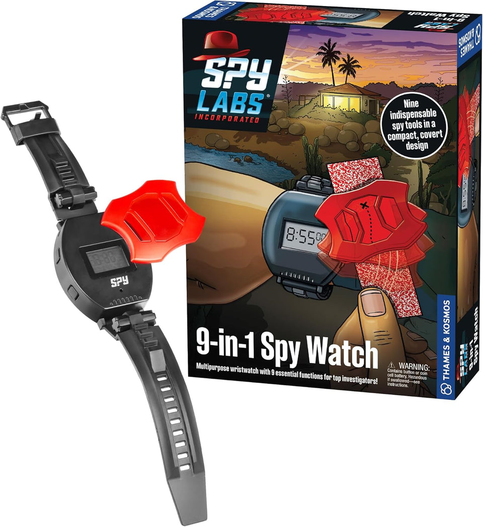 Spy Labs 9 in 1 Spy Watch