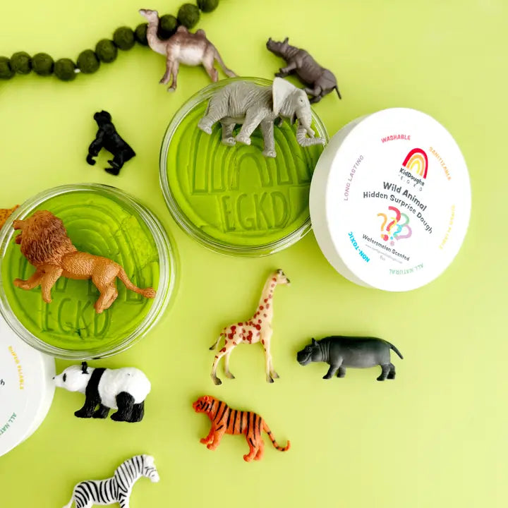 Wild Animal Hidden Surprise KidDough - 4 oz
