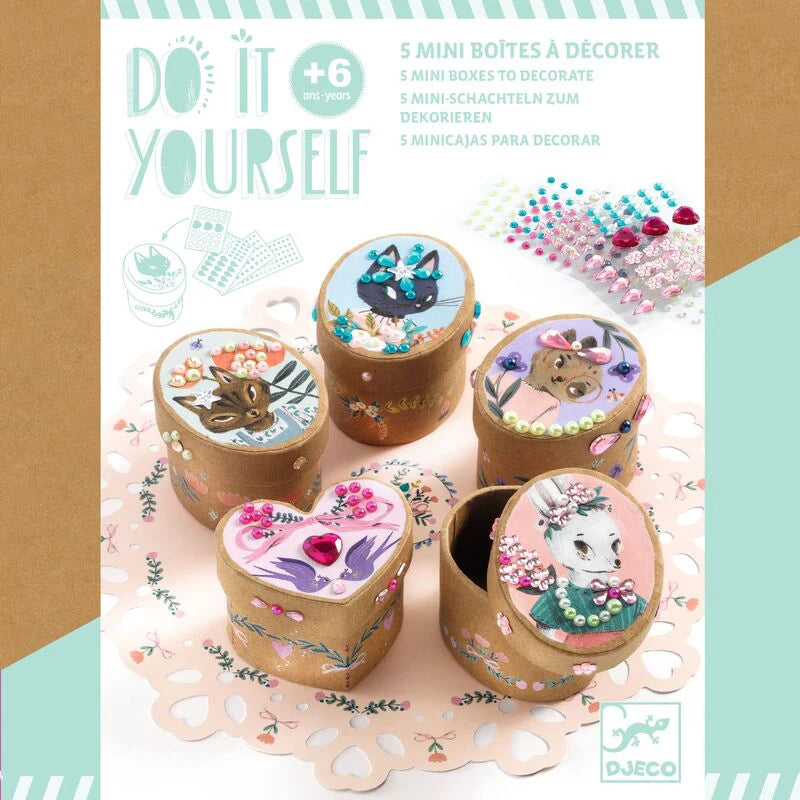 DIY Adorable Mini Boxes to Decorate