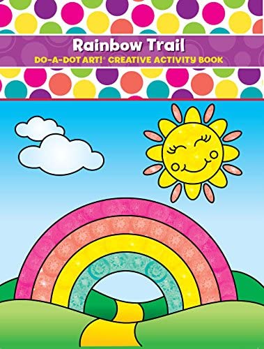 Do a Dot Rainbow Trail Coloring Book