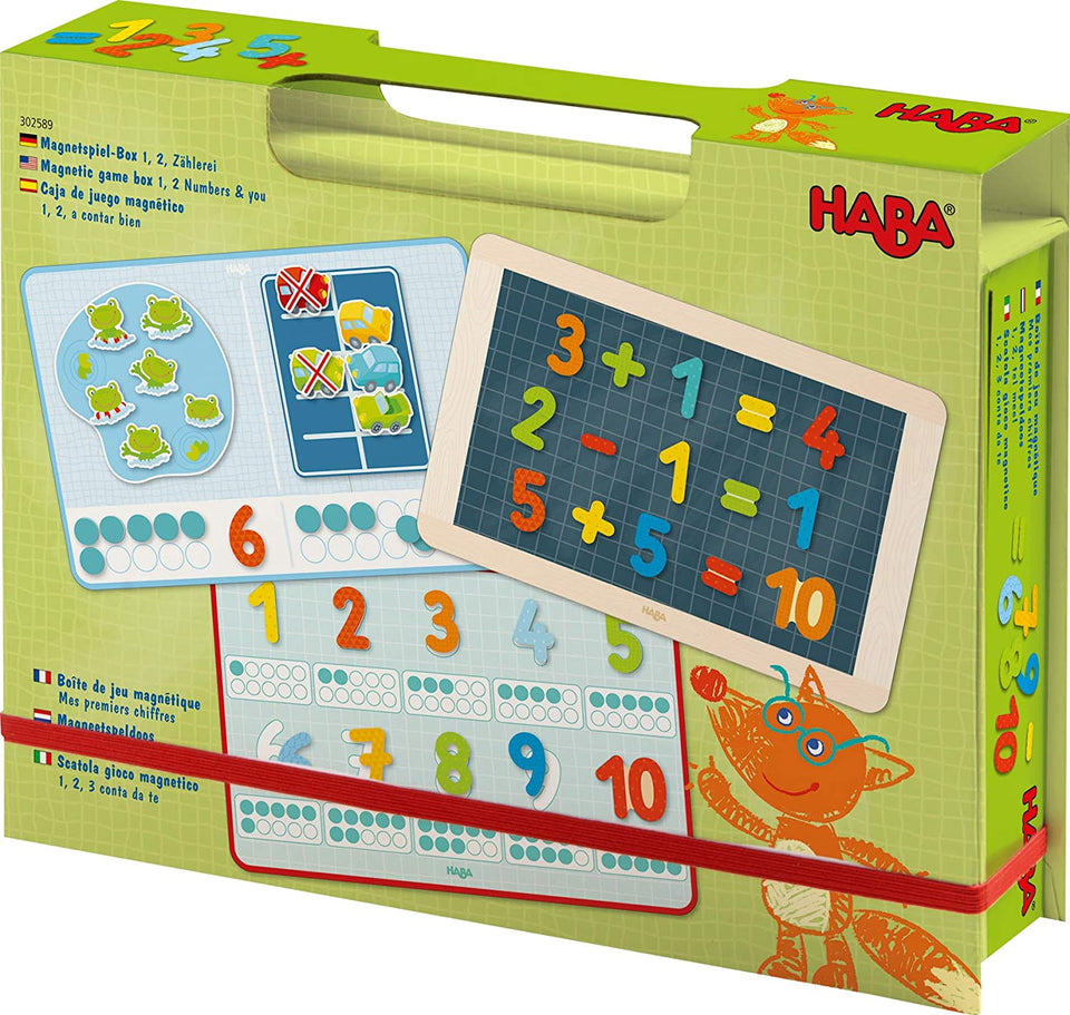 Numbers Magnetic Game Box