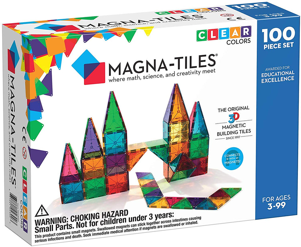 Magna-Tiles 100 Piece Set