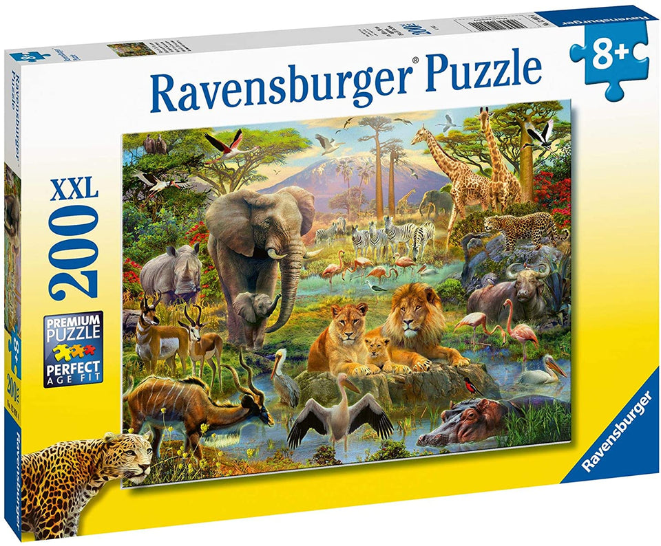 Animals of the Savannah 200 Piece Puzzle