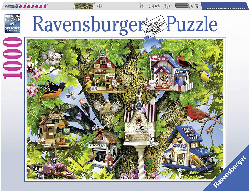 Bird Village 1000 Piece Puzzle