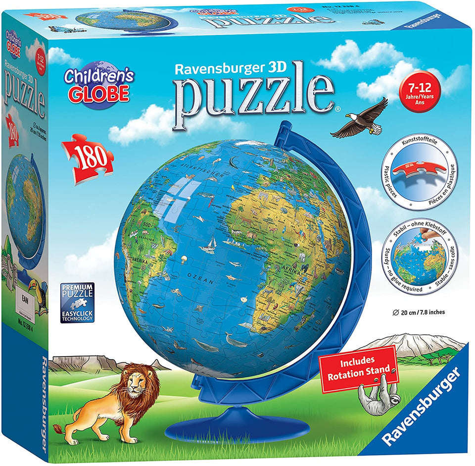 Children's World Globe 3D Puzzle