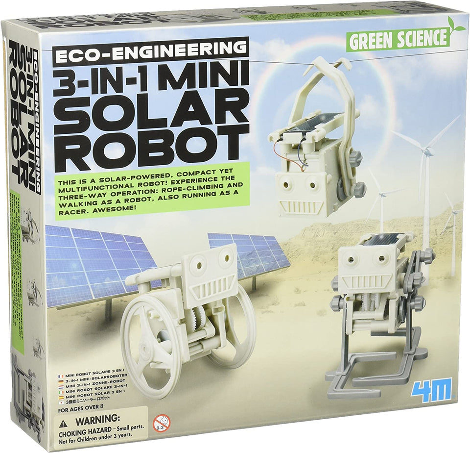 3 in 1 Mini Solar Robots