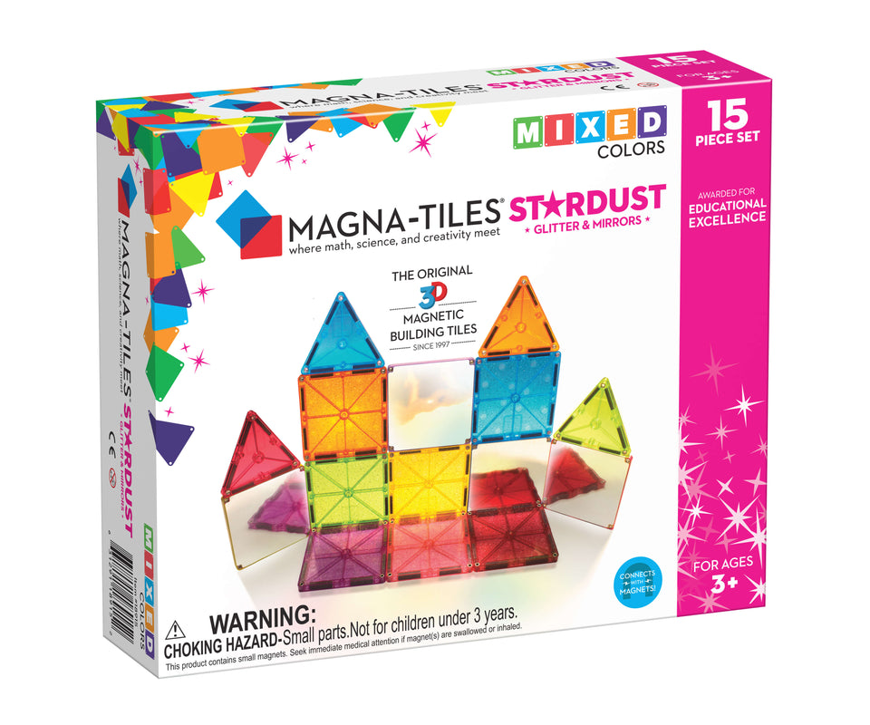 Magna-Tiles Stardust 12 Piece Set