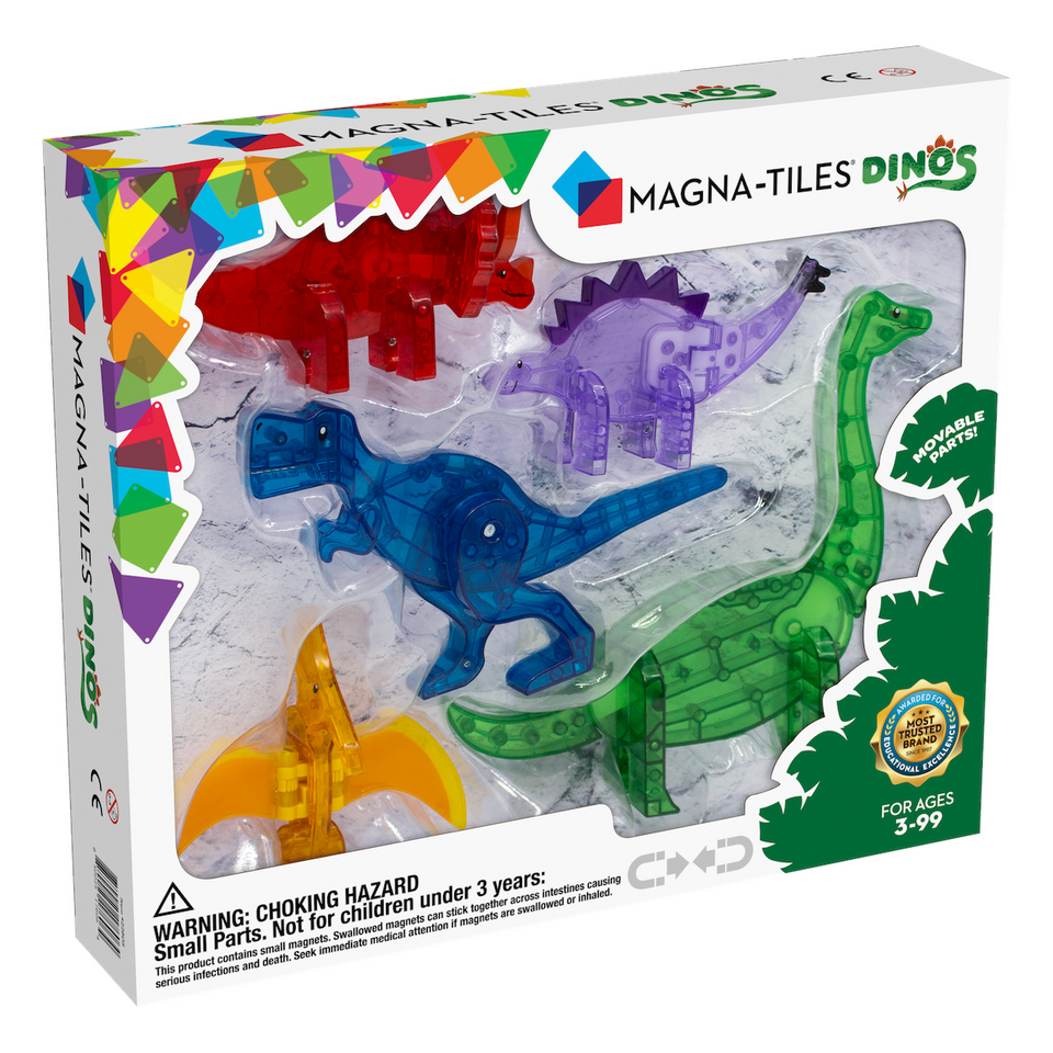 Magna-Tiles 5 Piece Dinos