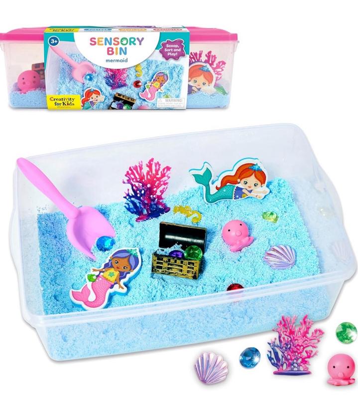 Sensory Bin Mermaid