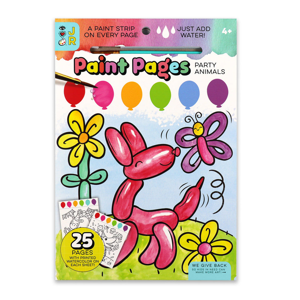 Party Animal Paint Pages