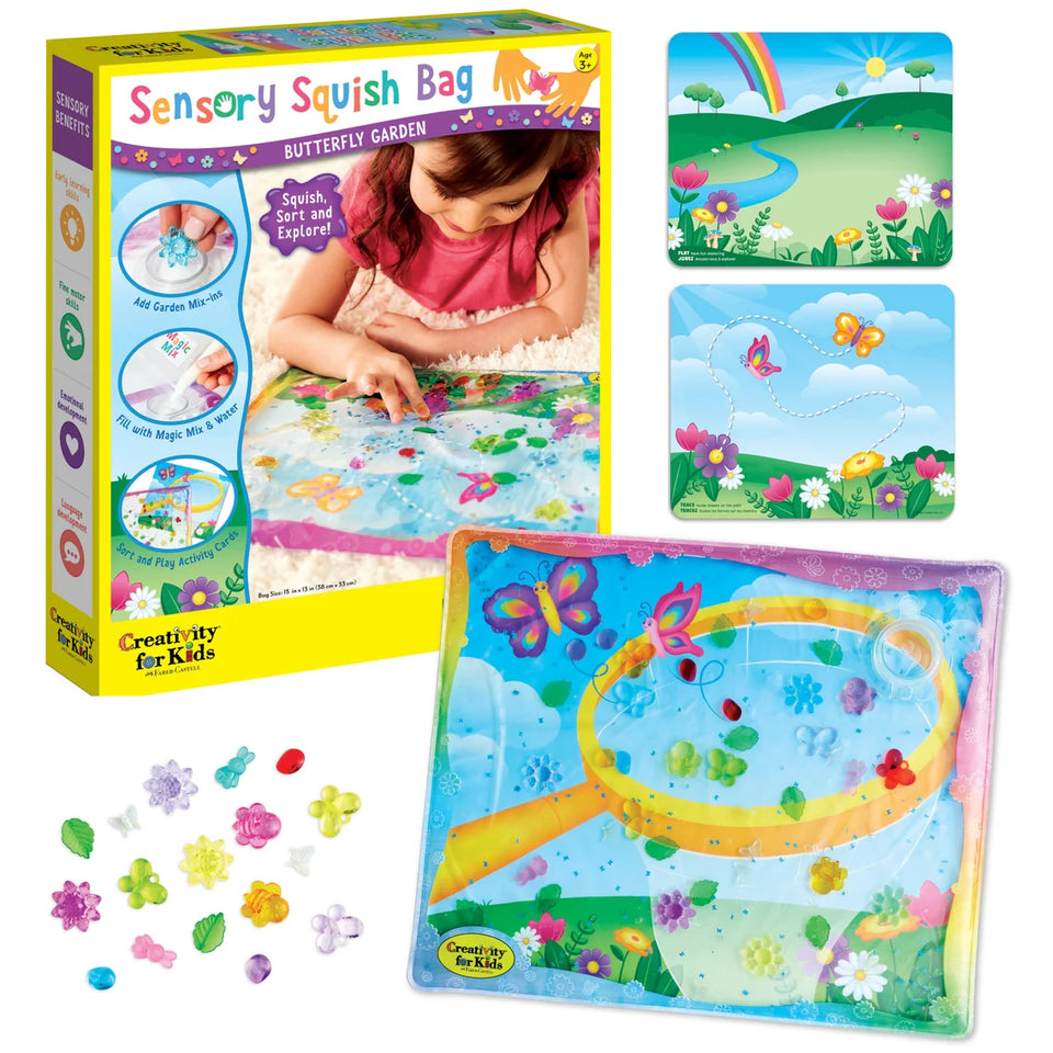 Squish Bag - Butterfly Garden