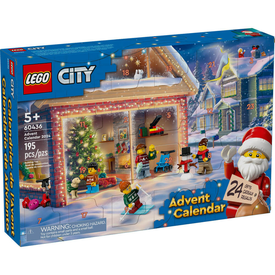 City Lego Advent Calendar 2024