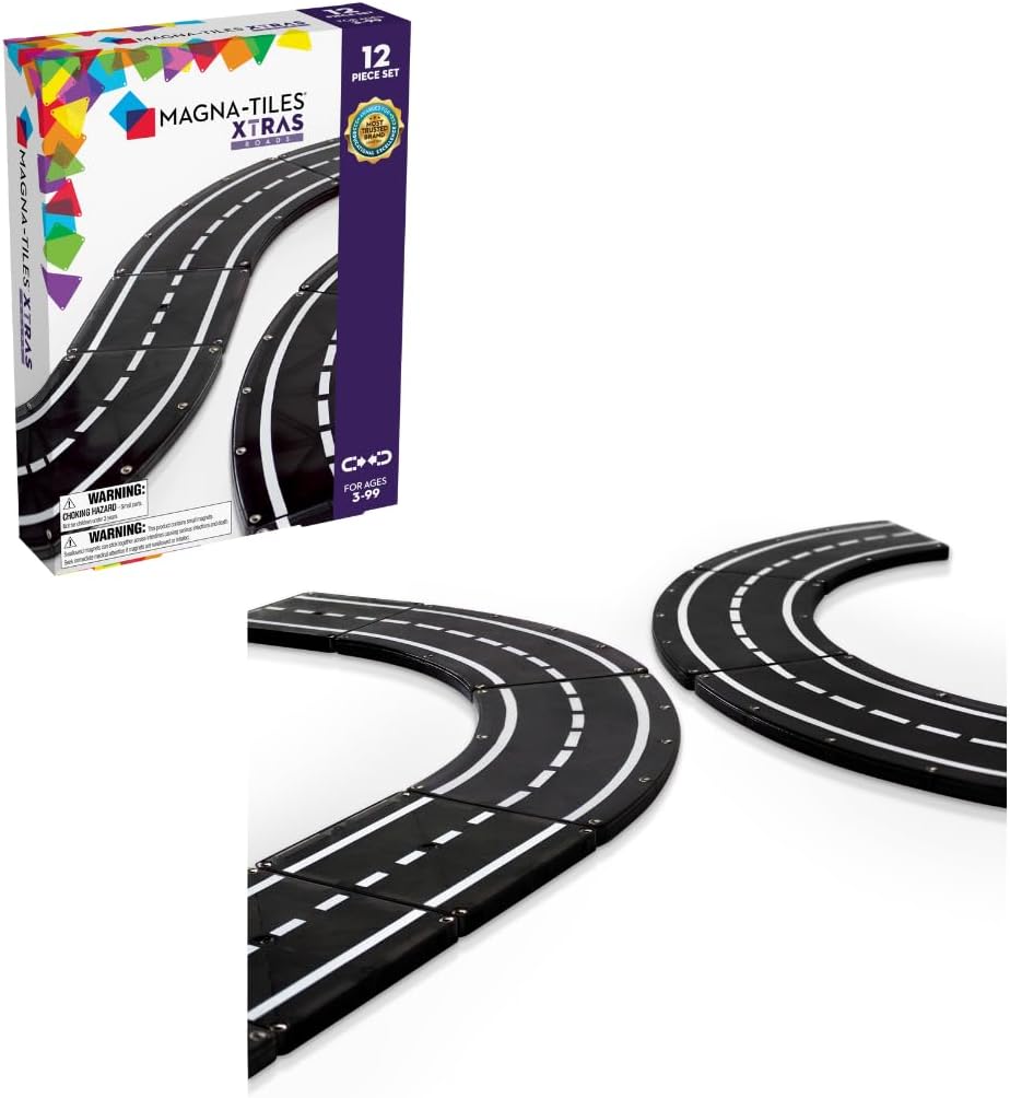 Magna-Tiles Xtras Roads