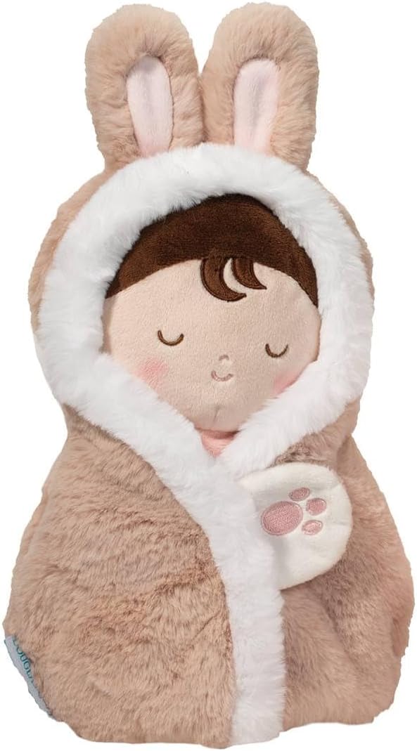 Tan Baby Bunny Cuddle Hug