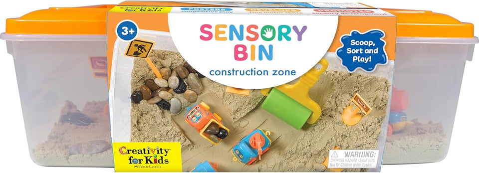 Sensory Bin Construction Zone