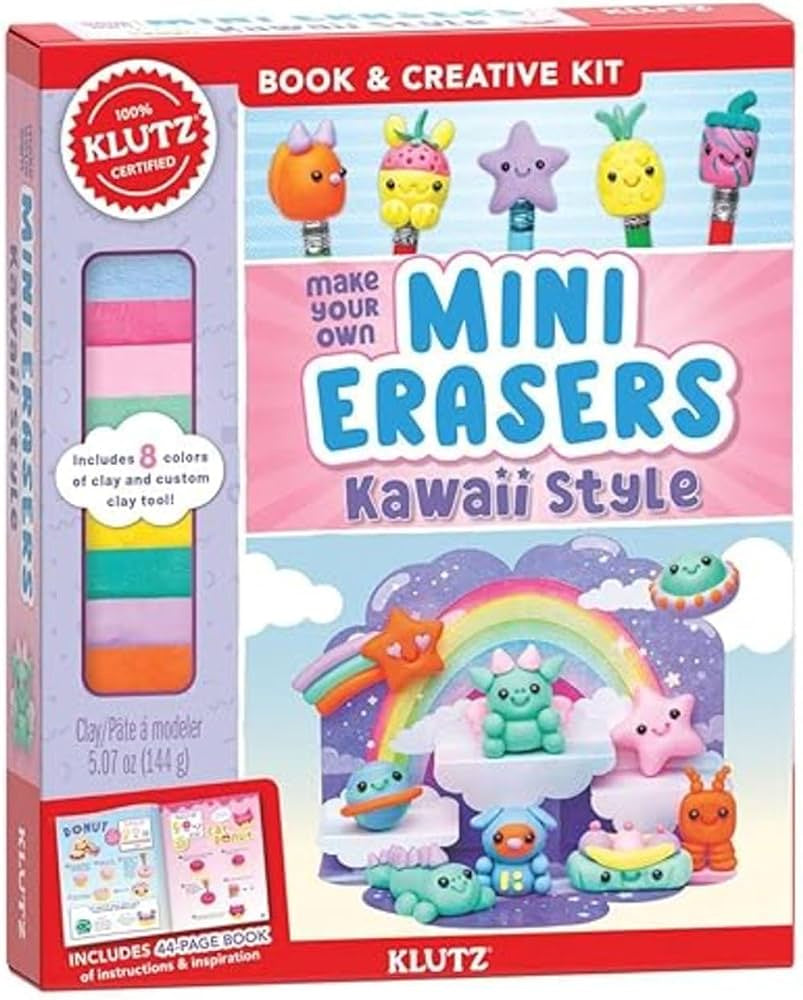 Make Your Own Mini Erasers Kawaii