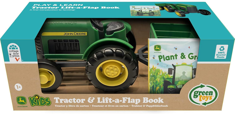 John Deere Tractor and Book