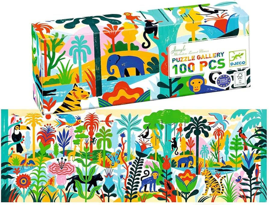 Gallery Jungle 100 Piece Puzzle