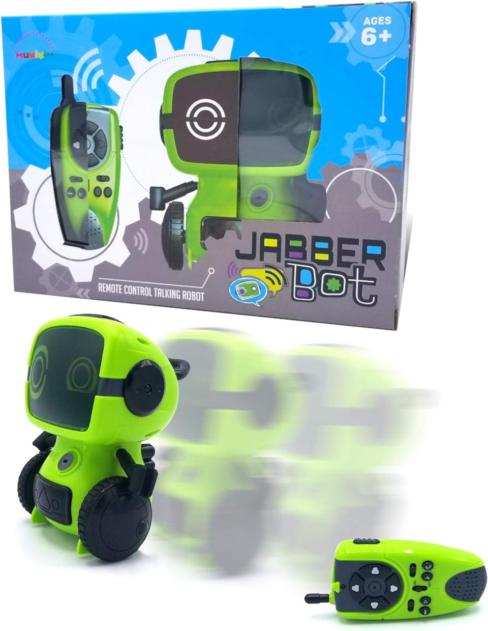 Green Walkie Talkie Robots