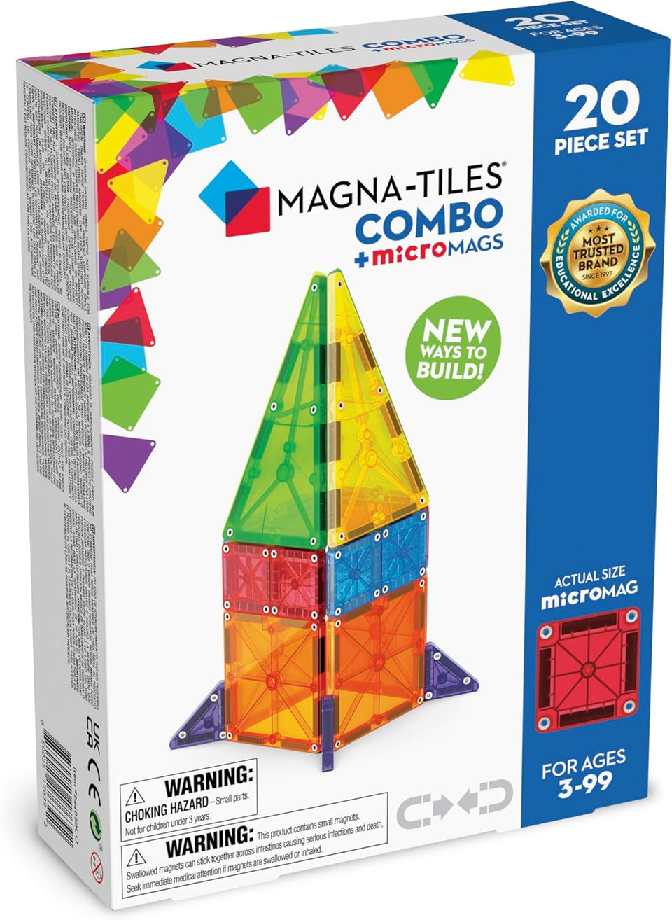 Magna-Tiles Combo 20- Piece Set