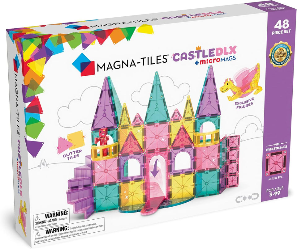 Magna-Tiles Castle DLX 48 Piece Set