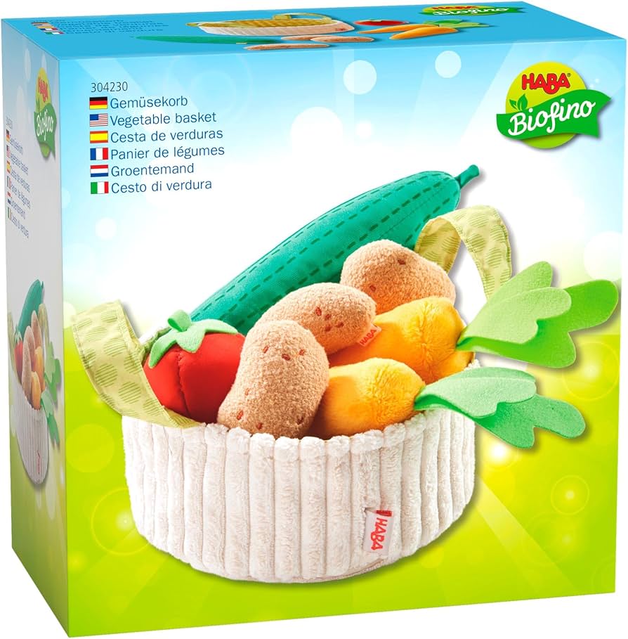 Vegetable Basket Soft Play Food