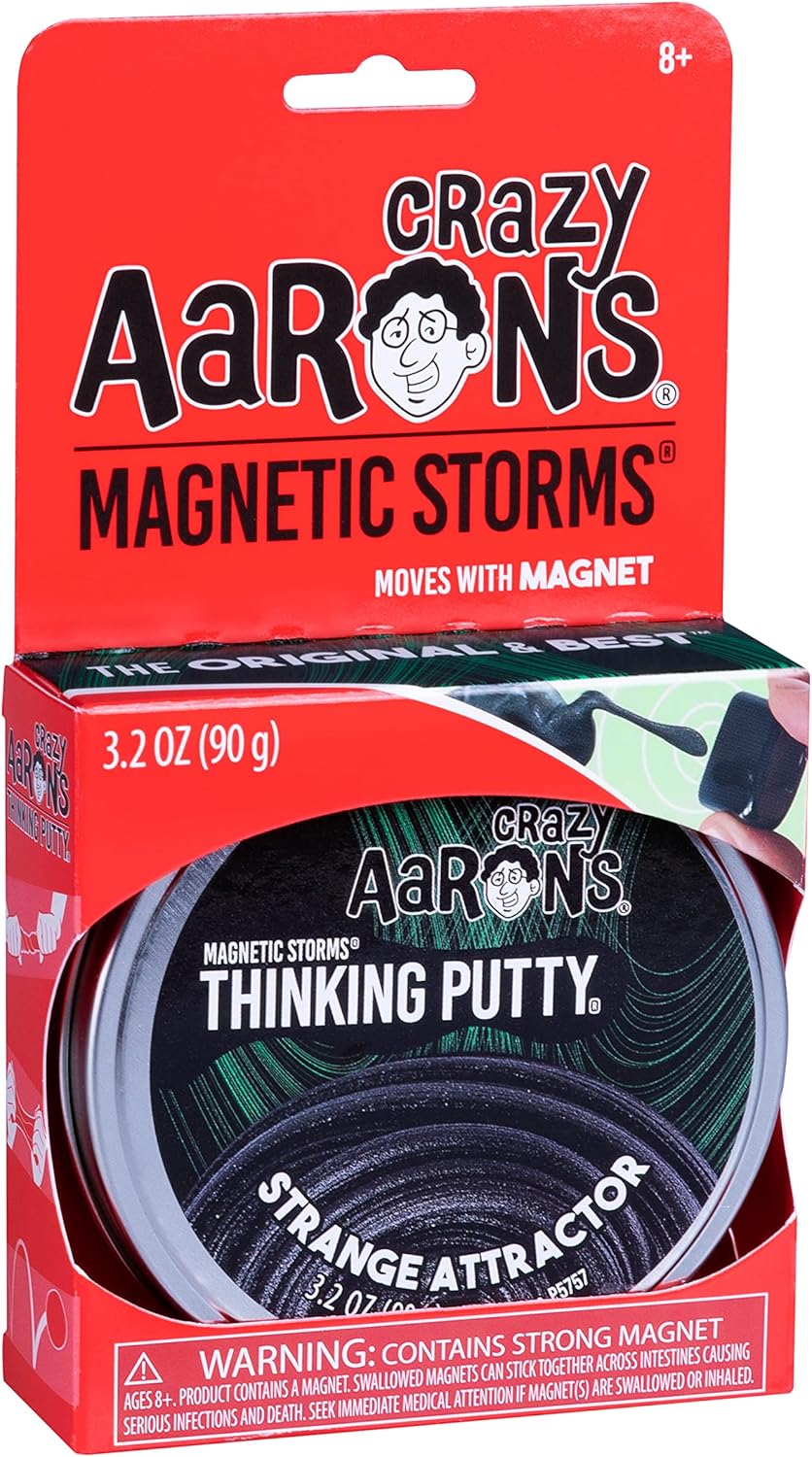 Crazy Aaron's Strange Attractor Magnetic Thinking Putty 4"