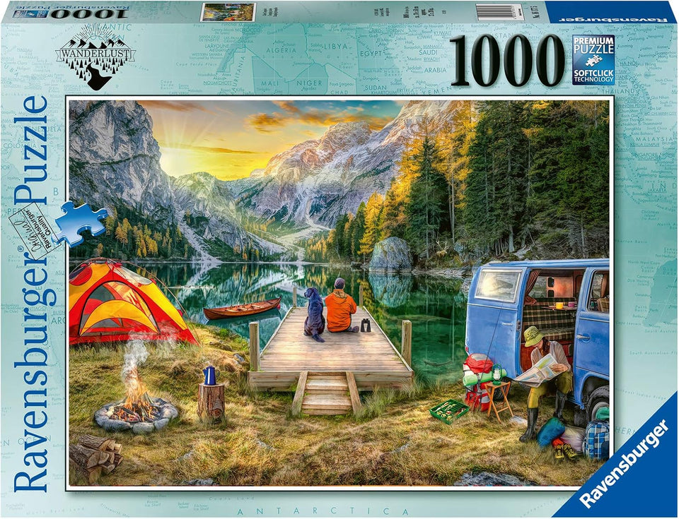 Calm Campsite 1000 Piece Puzzle