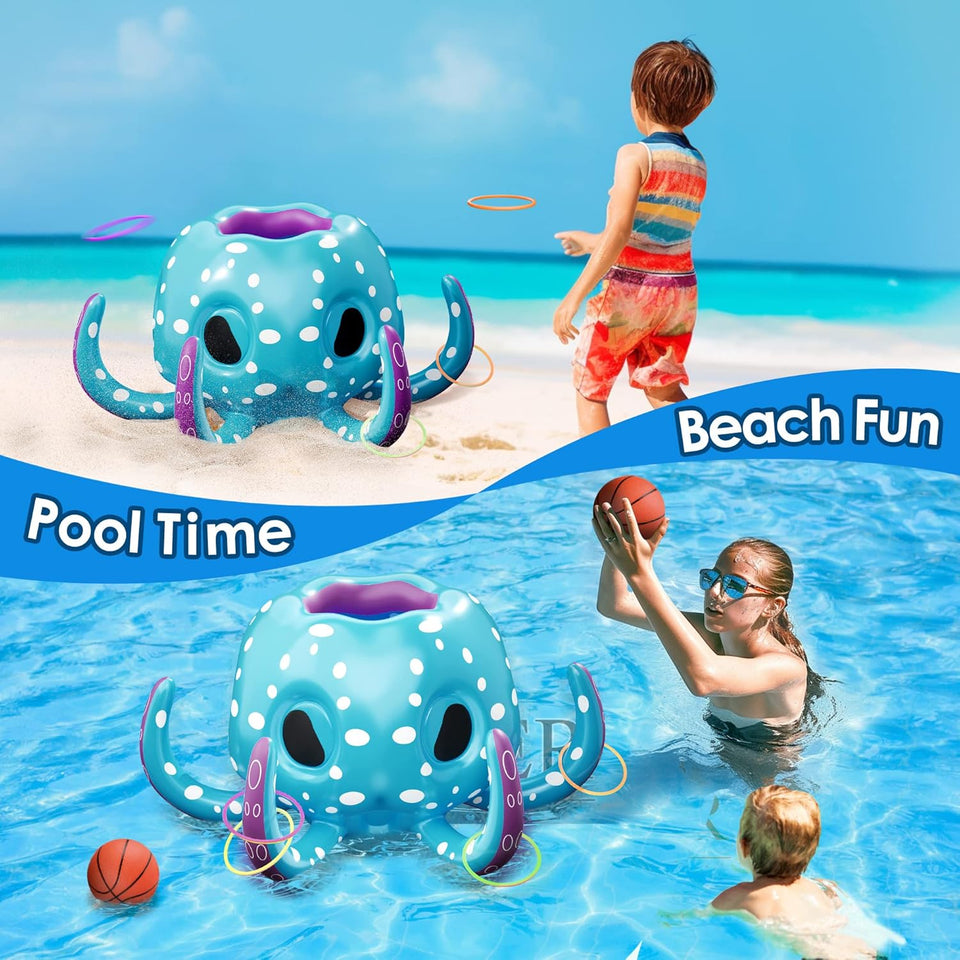 2 in 1 Inflatable Octopus