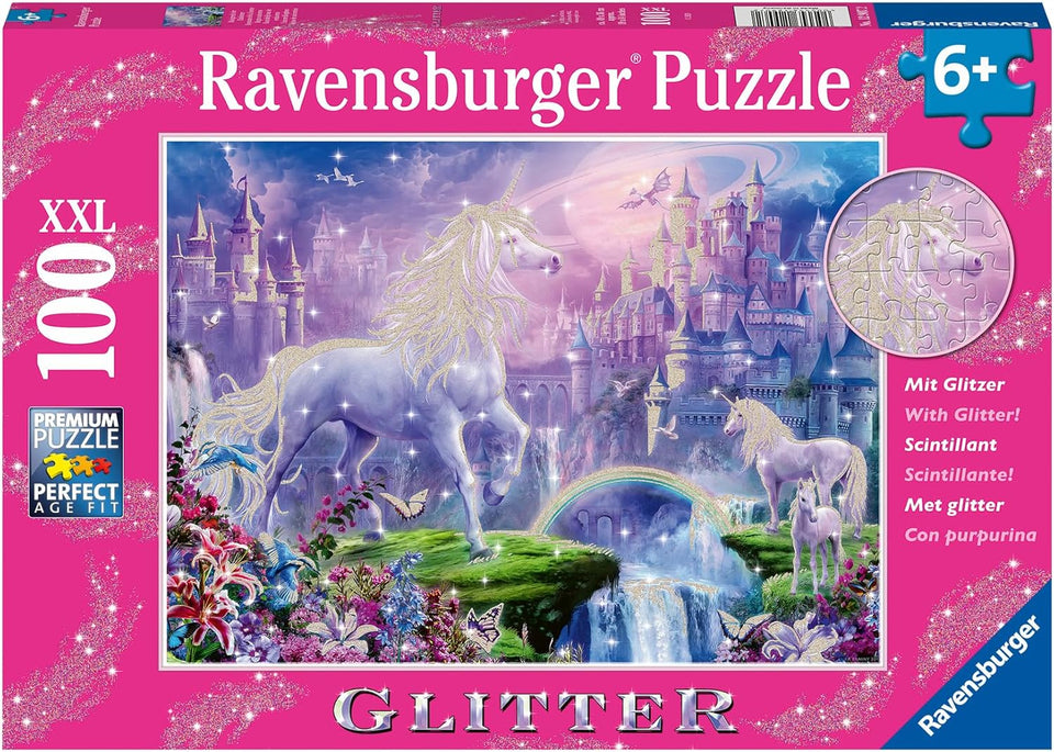 Unicorn Kingdom 100 Piece Puzzle