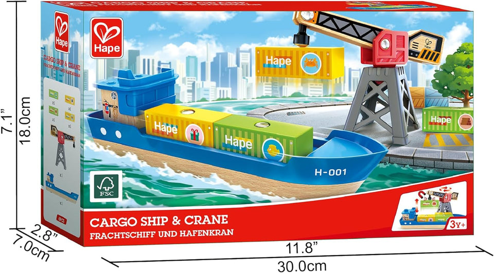 Cargo Ship & Crane