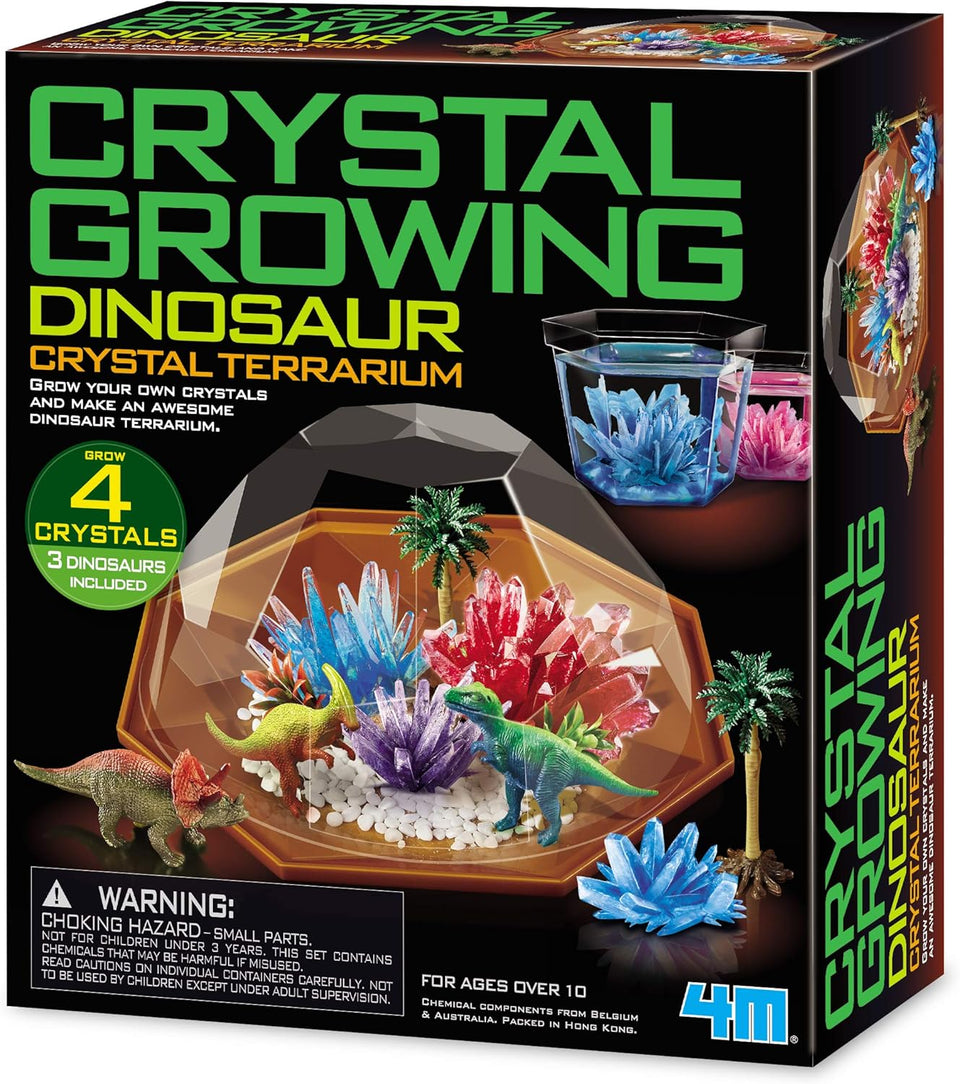 Crystal Growing Dinosaur Terrarium