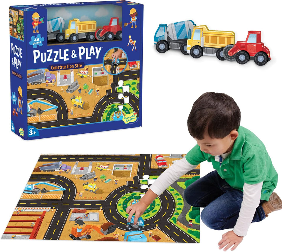 Puzzle and Play Construction Site