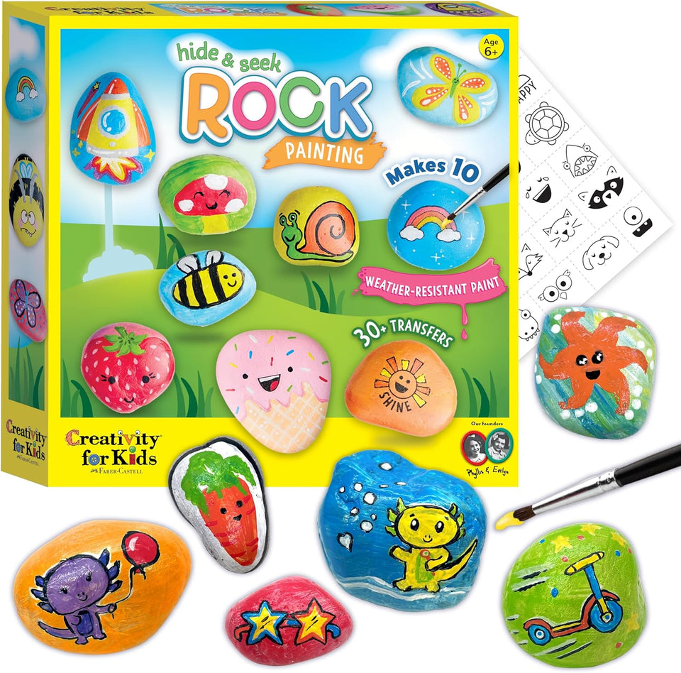 Hide & Seek Rock Painting Kit