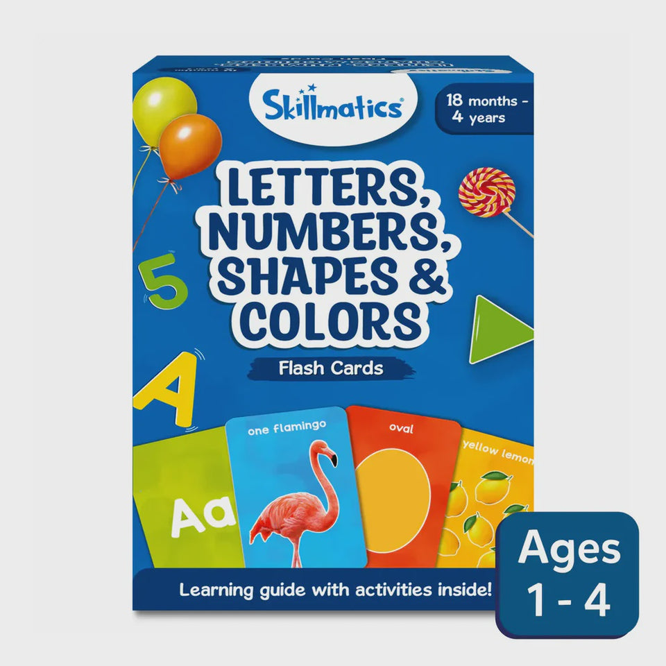 Flash Cards: Letters, Numbers, Shapes & Colors