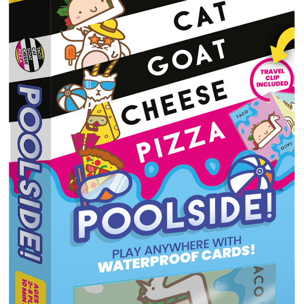 Poolside Taco Cat Goat Cheese Pizza Game – Rock Paper Scissors Toy
