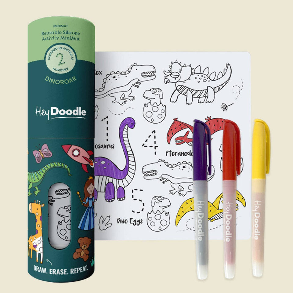 DinoRoar HeyDoodle Mini Coloring Mat