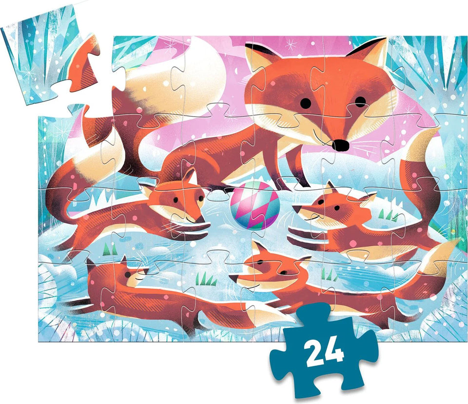 Silhouette Ginger Little Fox Puzzle