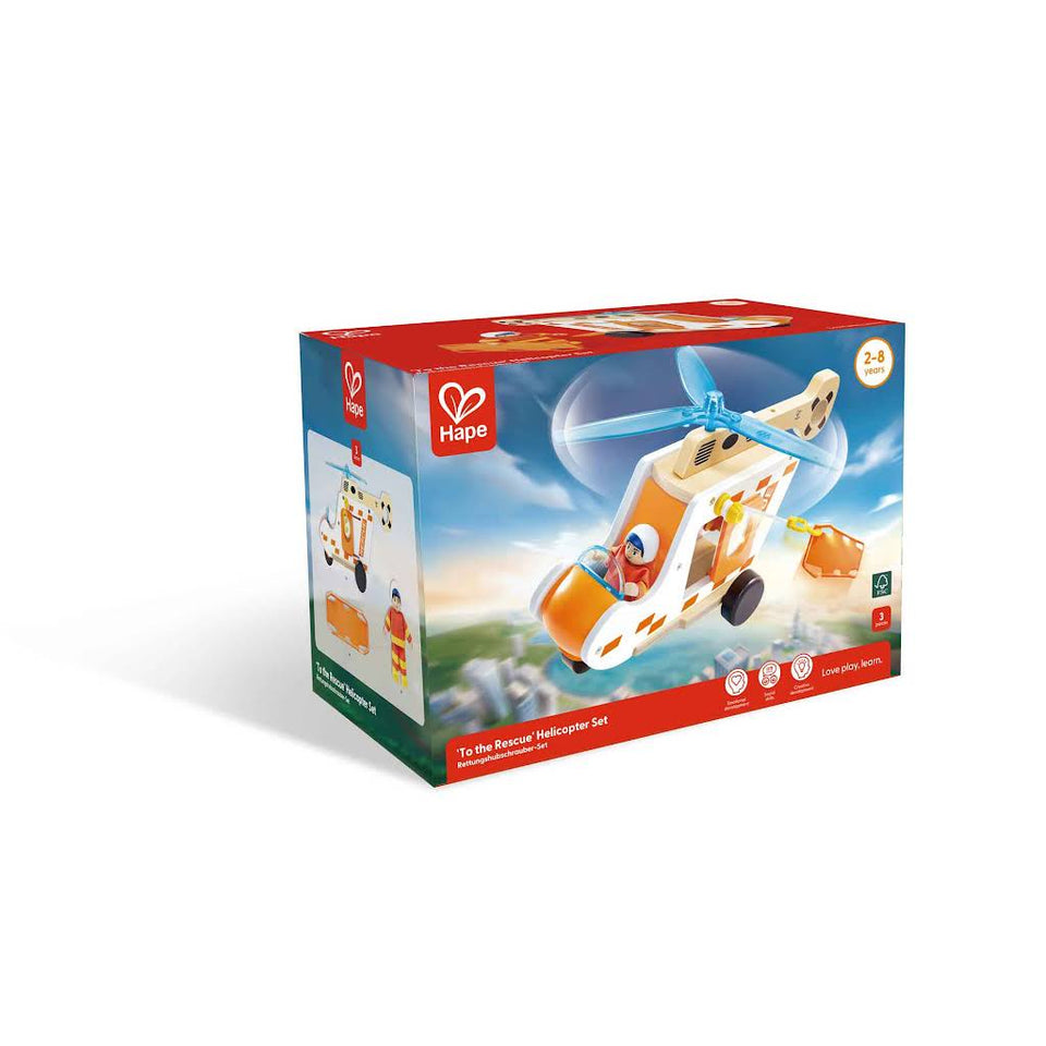 To the Rescue' Helicopter Set