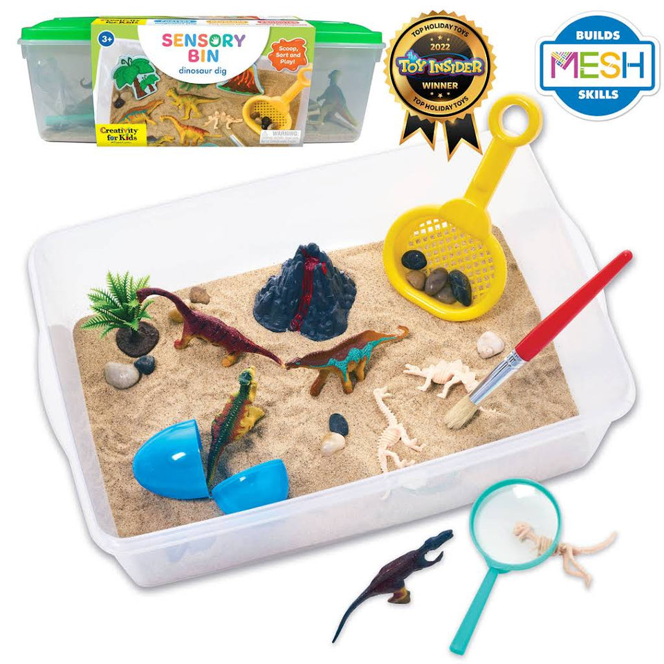 Dinosaur Sensory Bin