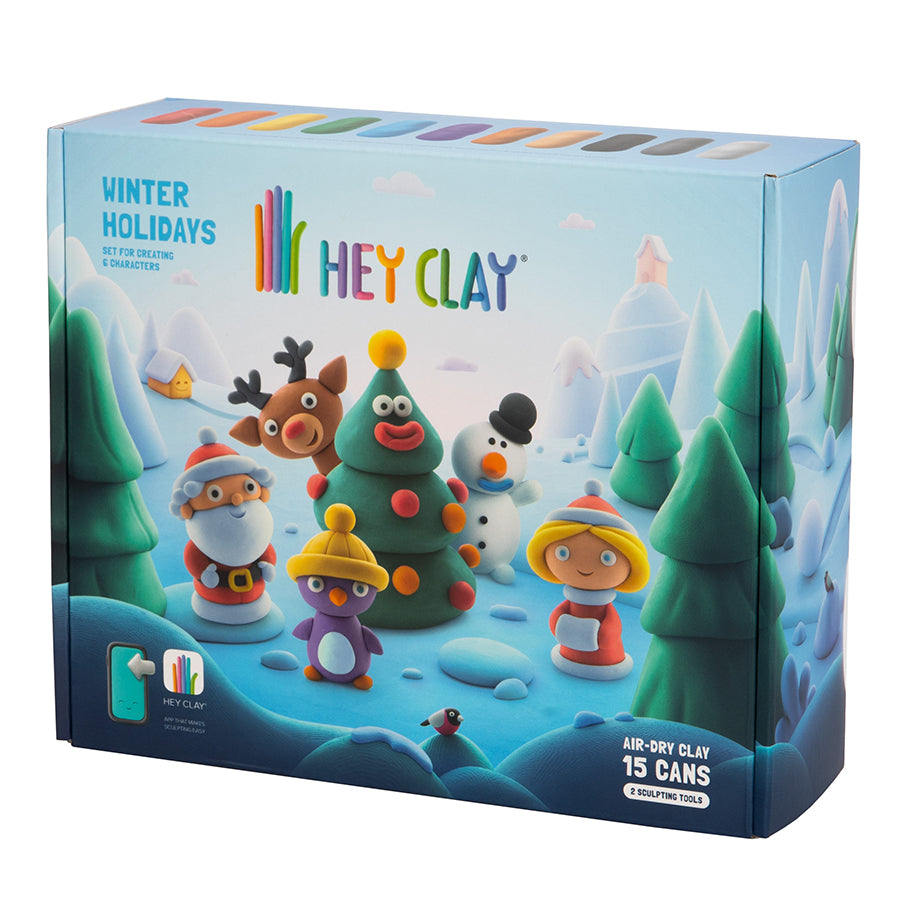 Winter Holidays Hey Clay Set