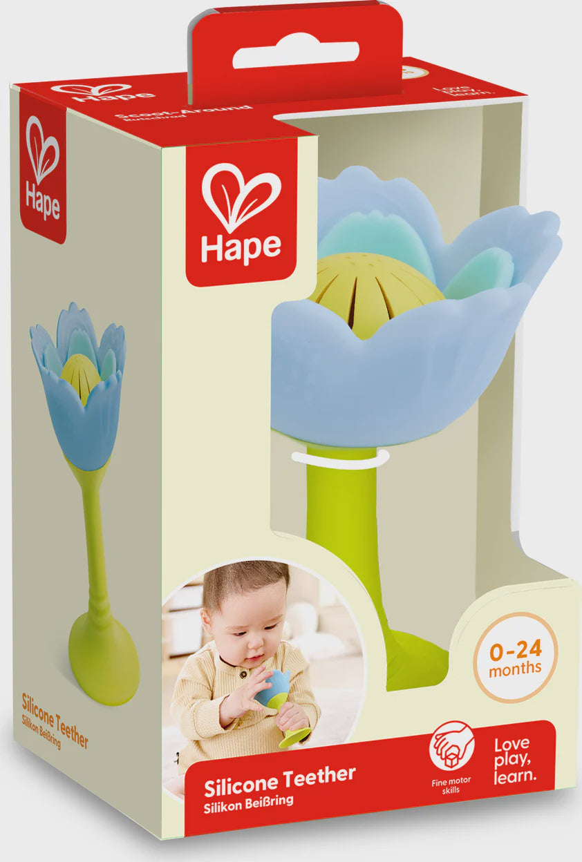 Rattle & Teether Blue