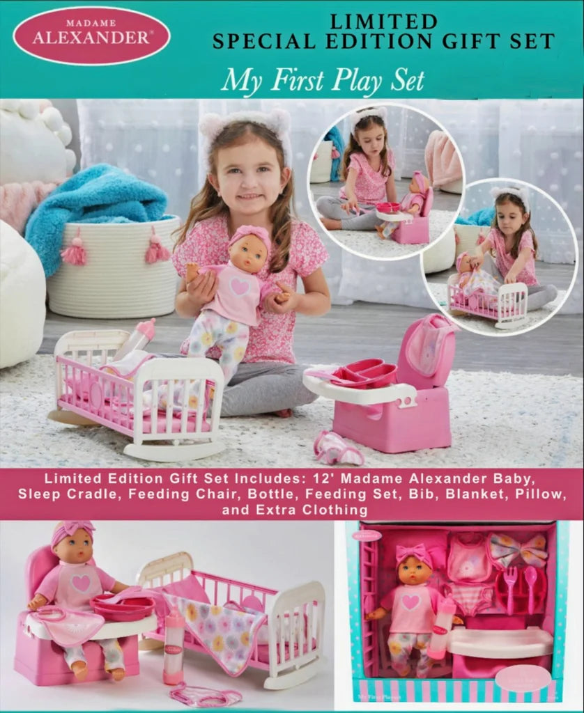 My First Playset 12" Baby Doll