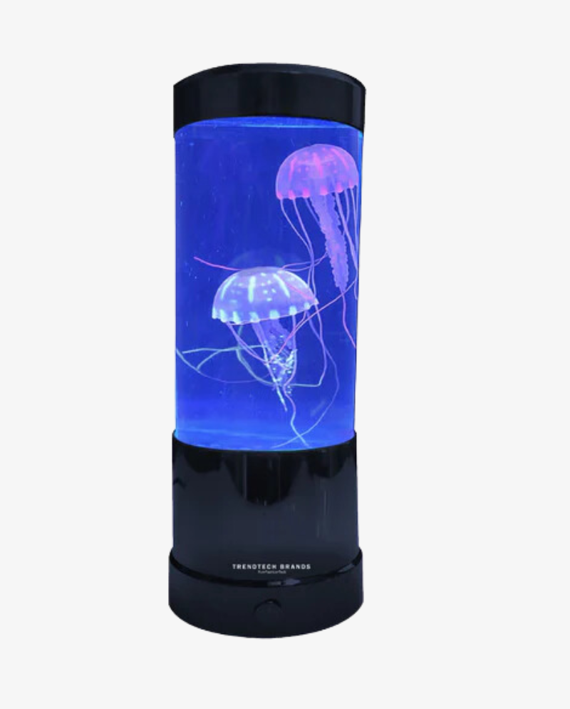 Jelly Fish Lamp with LED Lights Black