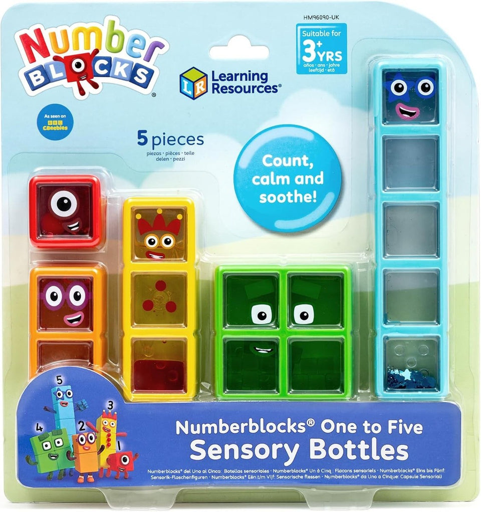 Numberblocks® One to Five Sensory Bottles