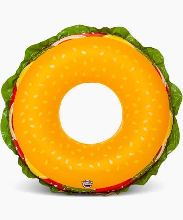 Cheeseburger Pool Float