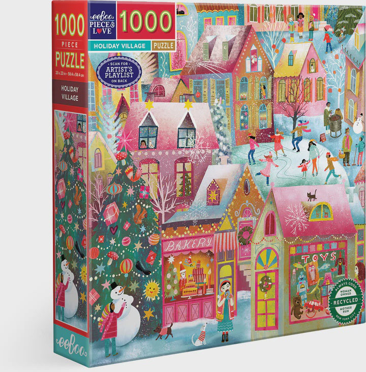 Holiday Village 1000 Pieces