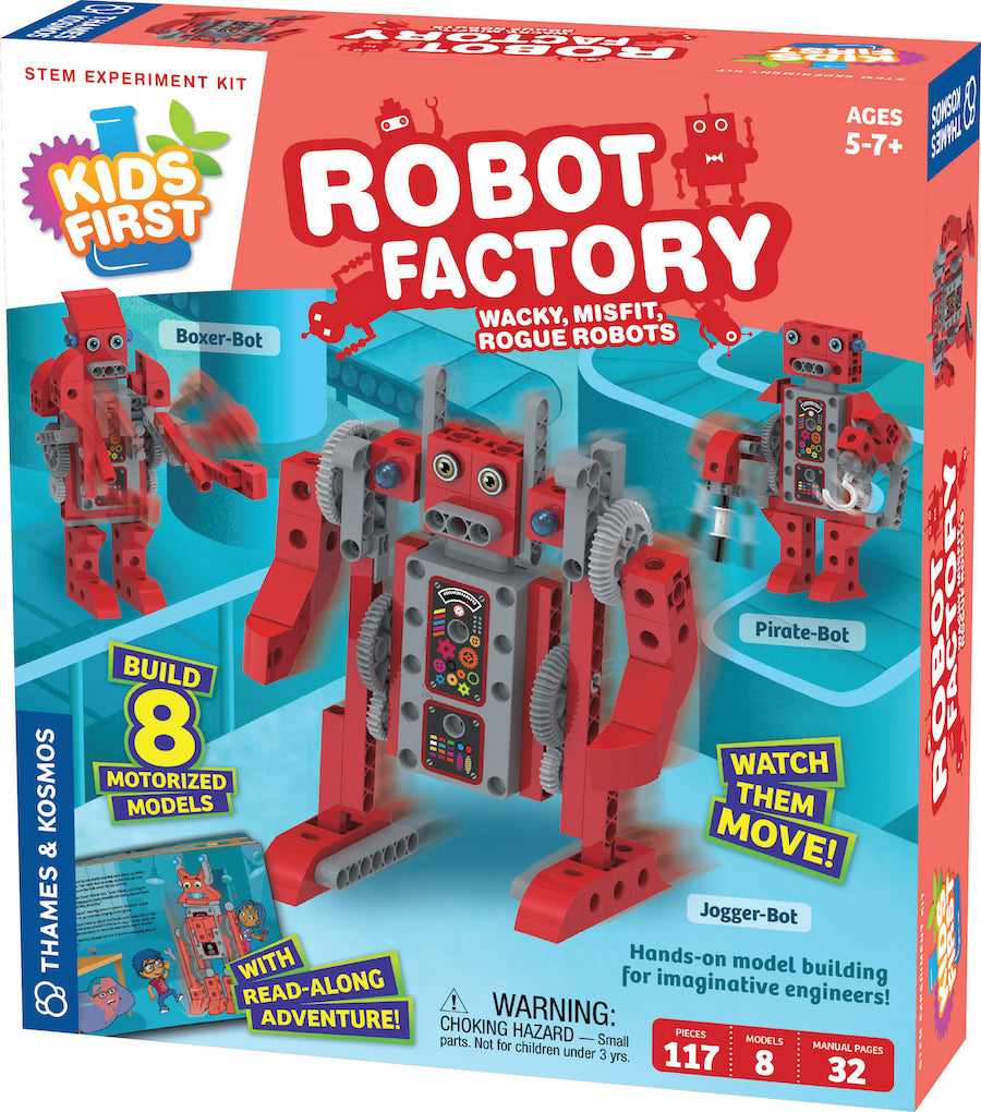 Kids First: Robot Factory: Wacky, Misfit, Robots